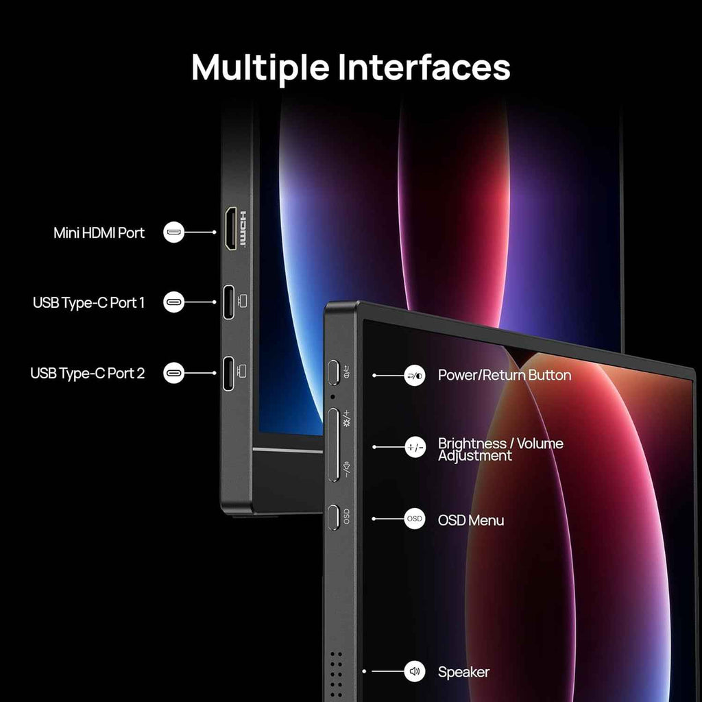 Ultra-Slim 144Hz Gaming Monitor 16.1"