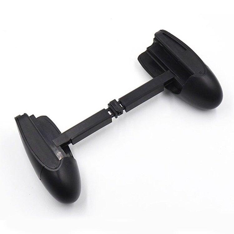 Black Mini Lightweight Handle Trigger Gamepad Universal Simple Game Tool Shooter Controller Fire Gaming Joystick For Smartphones Portable Phone Holder